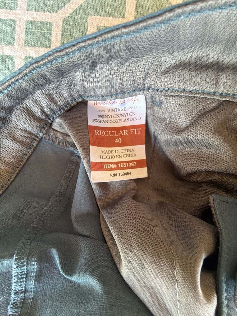 Weatherproof Vintage Regular Fit Shorts Size 40
